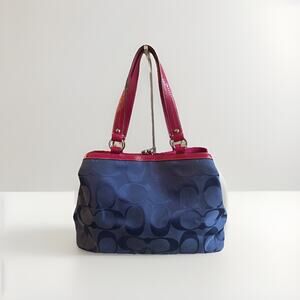 Y2K Coach Laura Signature Frame Carryall – Excellent Condition